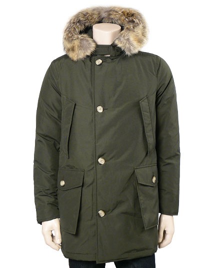 Fur Parka Woolrich Artico uominis 'Trim outlet abbigliauominito